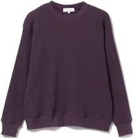 Beams Purple Crewneck Pullover Sweatshirt Men 9213029914788 Beams Purple Crewneck Pullover Sweatshirt Men 9213029914788
