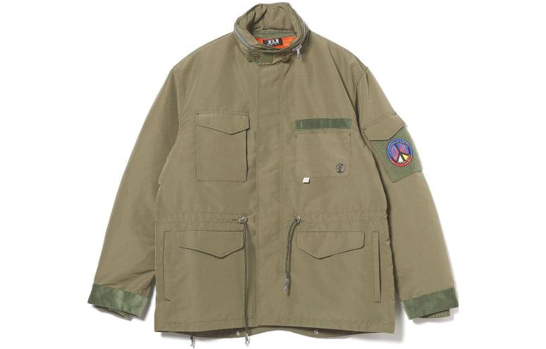 Beams Reversible Eagle Embroidery Loose-Fit Jacket 75-18-0075-231