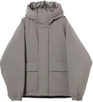 Beams Reversible Solid Grey Hoodie Jacket with Zipper and Pockets. 1118129012015 Beams Reversible Solid Grey Hoodie Jacket with Zipper and Pockets. 1118129012015