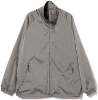 Beams Silver Solid Color Zip-Up Long Sleeve Jacket 23-18-0140-691 Beams Silver Solid Color Zip-Up Long Sleeve Jacket 23-18-0140-691
