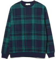 Beams Slim Fit Crewneck Pullover Sweatshirt Navy Blue 9214001514779 Beams Slim Fit Crewneck Pullover Sweatshirt Navy Blue 9214001514779