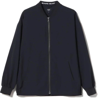 Beams Solid Baseball Collar Jacket Navy Blue 4218036241379 Buy Beams Solid Baseball Collar Jacket Navy Blue 4218036241379