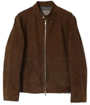 Beams纯色棕色拉链休闲外套 23-18-0198-330 Buy Beams纯色棕色拉链休闲外套 23-18-0198-330