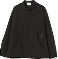 Beams Solid Color Button-Up Pullover Jacket Long Sleeve 51-18-0425-222 Beams Solid Color Button-Up Pullover Jacket Long Sleeve 51-18-0425-222