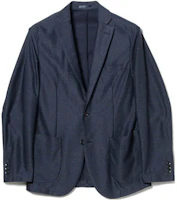 Beams Solid Color Collared Jacket Navy Blue - 9116028580377 Beams Solid Color Collared Jacket Navy Blue - 9116028580377