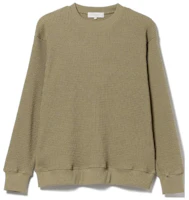 Beams Solid Color Crewneck Pullover Sweatshirt Khaki 9213029914724 Beams Solid Color Crewneck Pullover Sweatshirt Khaki 9213029914724