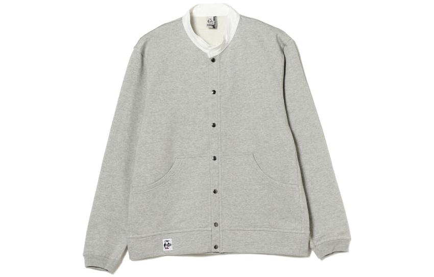 Beams Solid Color Henley Neck Sweatshirt 92-13-0005-394