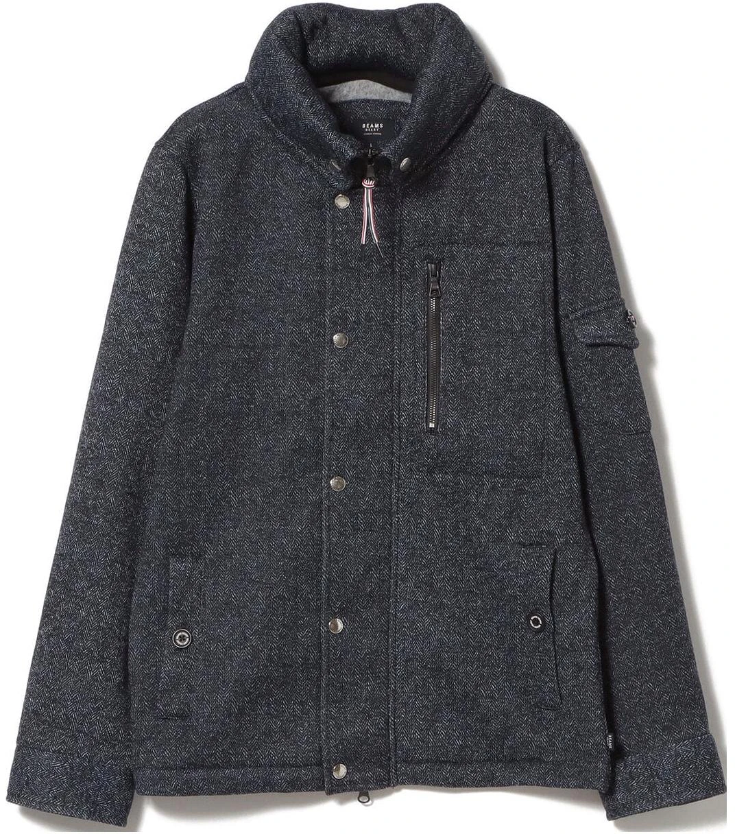 beams-solid-color-high-neck-long-sleeve-jacket-dark-gray-4213003314719