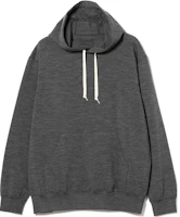 Beams Solid Color Hoodie Long Sleeve Casual Sweatshirt - Gray 36-13-0229-646 Beams Solid Color Hoodie Long Sleeve Casual Sweatshirt - Gray 36-13-0229-646
