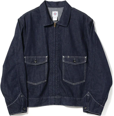 Beams纯色长袖夹克-蓝色 38-18-0441-082 Buy Beams纯色长袖夹克-蓝色 38-18-0441-082