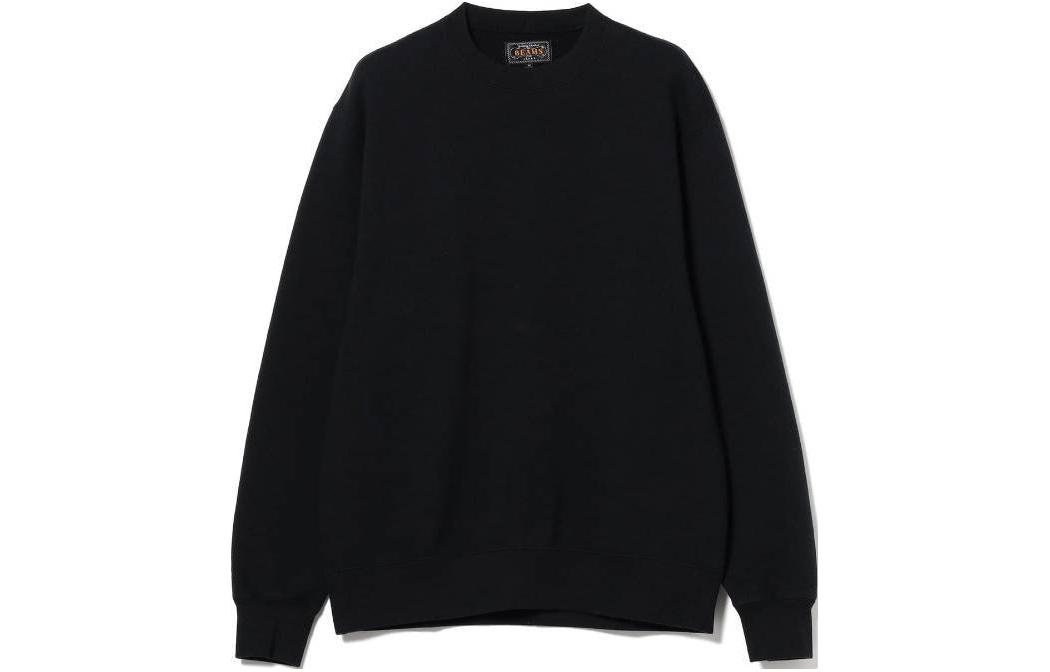 Beams Solid Color Loose Fit Crewneck Sweatshirt 38-13-0191-103