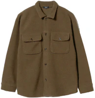 Beams Solid Color Loose Fit Long Sleeve Jacket Olive Green 4213049980367 Beams Solid Color Loose Fit Long Sleeve Jacket Olive Green 4213049980367