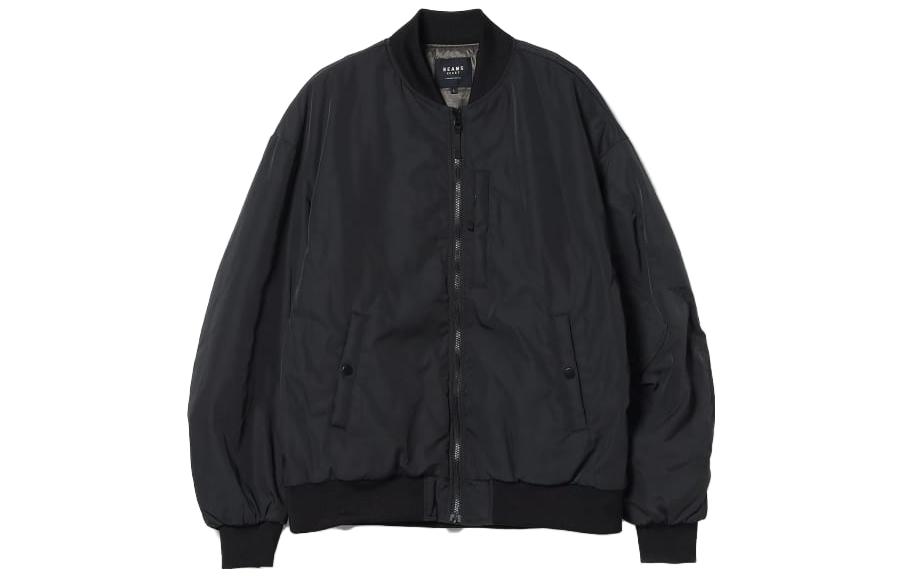 Beams Solid Color Loose Fit Zip-Up Jacket 42-18-0058-147