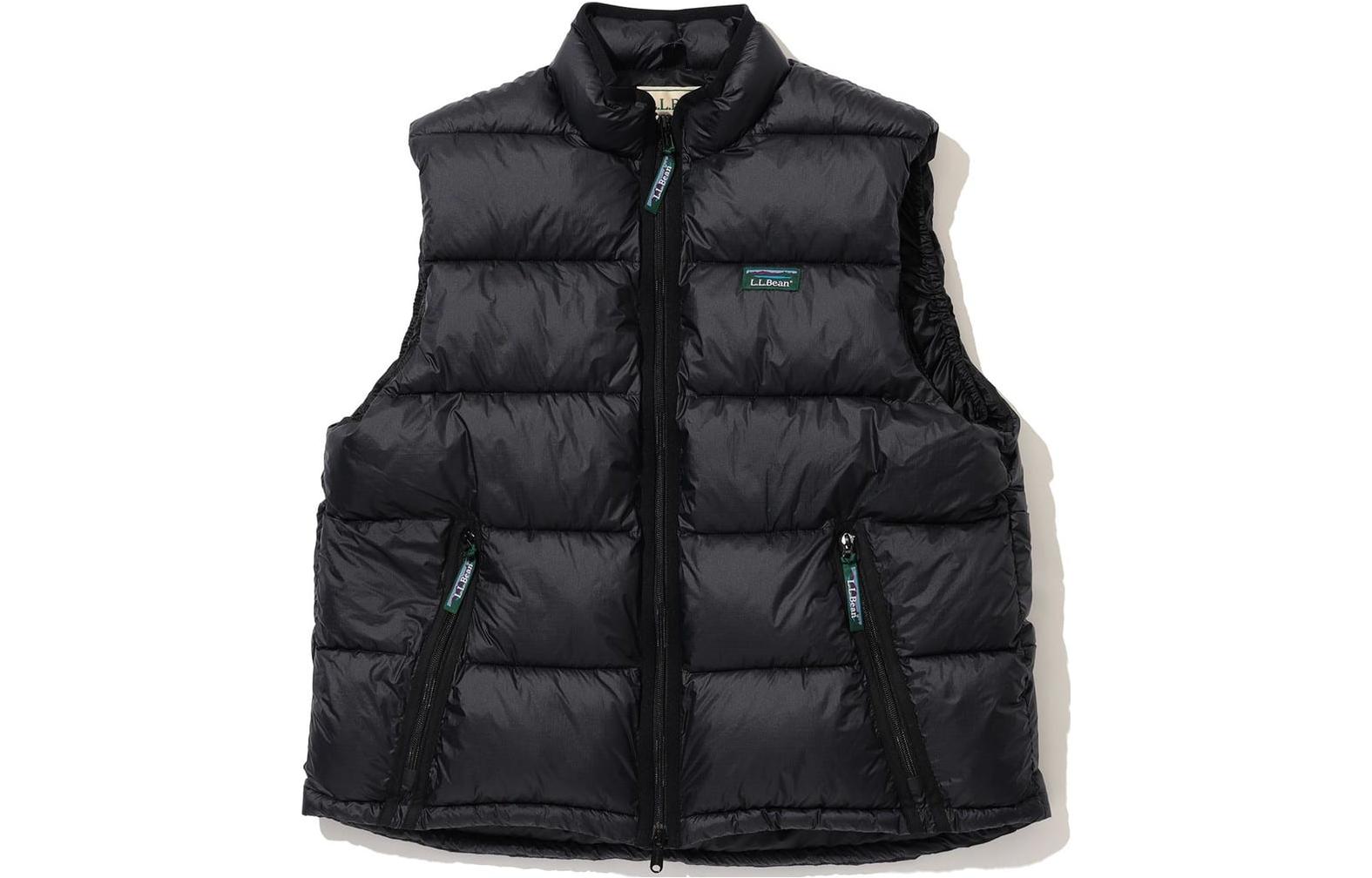 Beams Solid Color Sleeveless Full-Zip Jacket 92-06-0048-964