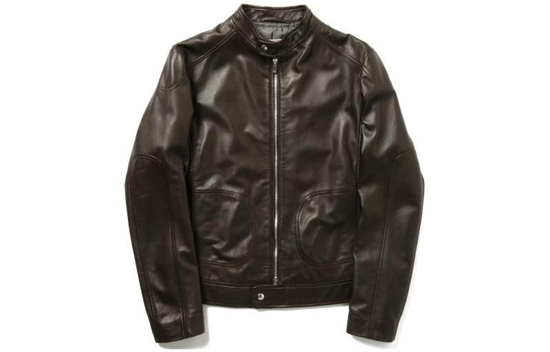 Beams Solid Color Stand Collar Long Sleeve Jacket 23-18-0827-330