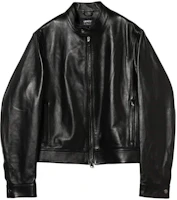 Beams Solid Color Stand Collar Short Zip-Up Jacket 24-18-0004-832 Beams Solid Color Stand Collar Short Zip-Up Jacket 24-18-0004-832