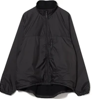 Beams Solid Color Stand Collar Zip-Up Jacket Black 36-18-0689-086 Beams Solid Color Stand Collar Zip-Up Jacket Black 36-18-0689-086