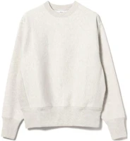 Beams Solid Crewneck Pullover Sweatshirt Gray/Black. 92-13-0345-647 Beams Solid Crewneck Pullover Sweatshirt Gray/Black. 92-13-0345-647