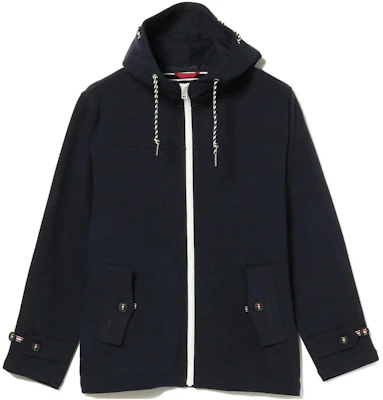 Hoodie Jaket Pria Beams Solid Navy Blue dengan Resleting Depan 4213049363979 Buy Hoodie Jaket Pria Beams Solid Navy Blue dengan Resleting Depan 4213049363979