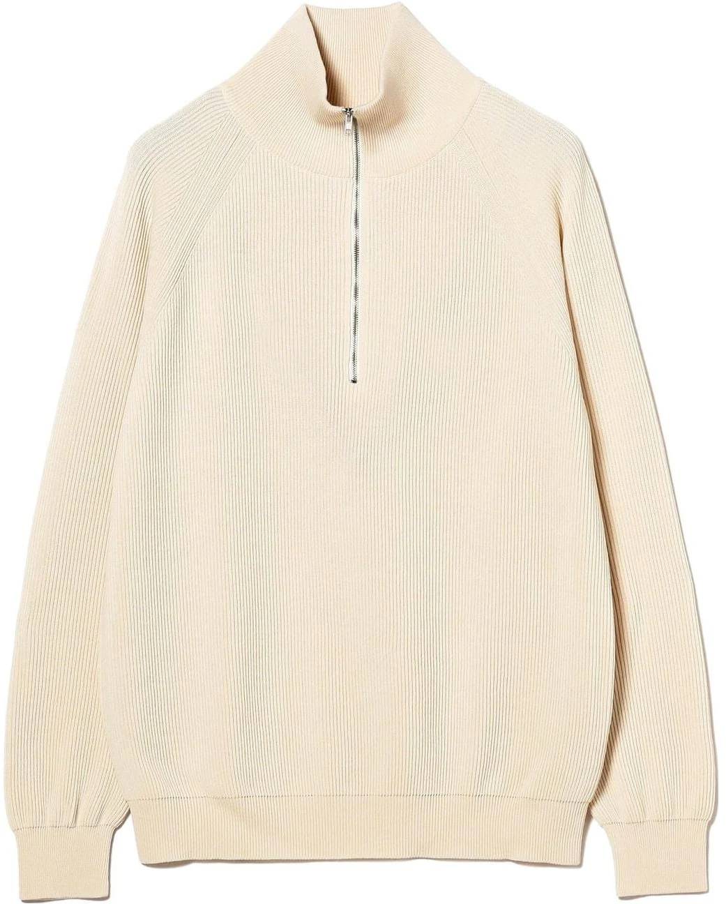 beams-solid-wool-half-zip-stand-collar-sweatshirt-38-15-0185-905