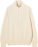 Beams Solid Wool Half-Zip Stand Collar Sweatshirt 38-15-0185-905 Beams Solid Wool Half-Zip Stand Collar Sweatshirt 38-15-0185-905