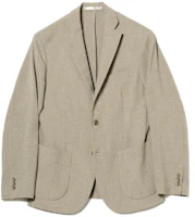 Beams SS23 Beige Button-Up Collar Long-Sleeve Jacket 9116028480322 Beams SS23 Beige Button-Up Collar Long-Sleeve Jacket 9116028480322