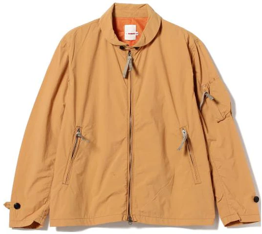 beams-ss-23-brown-solid-zip-up-slim-fit-long-sleeve-jacket-38180370965-45