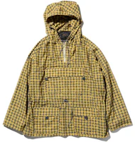 Beams SS23 Checkered Loose Fit Pullover Hoodie Long Sleeve 38-18-0280-139 Beams SS23 Checkered Loose Fit Pullover Hoodie Long Sleeve 38-18-0280-139