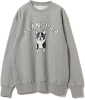 Beams SS23 Fireworks Animal Print Pullover Sweatshirt Long Sleeve 75-13-0137-426 Beams SS23 Fireworks Animal Print Pullover Sweatshirt Long Sleeve 75-13-0137-426