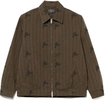 Beams SS23 Full-Print Zip-Up Jacket for Men 38-18-0128-791 Beams SS23 Full-Print Zip-Up Jacket for Men 38-18-0128-791