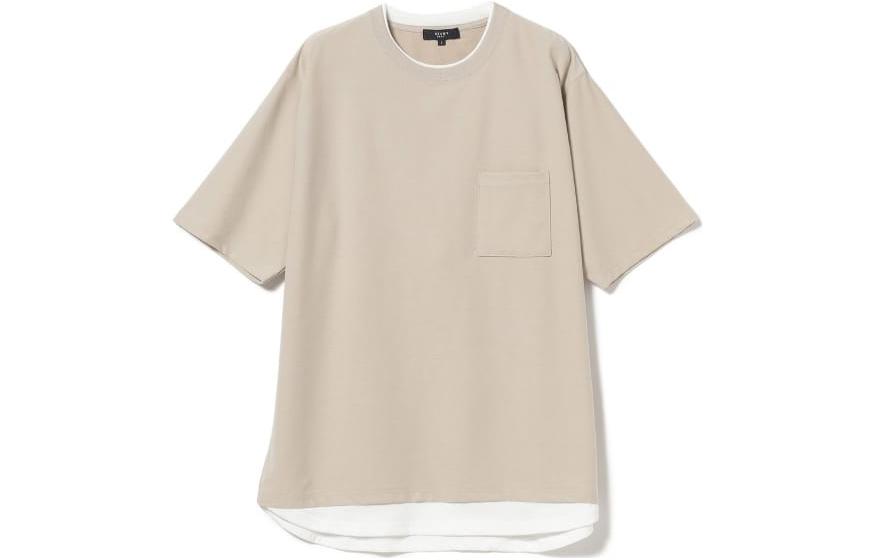 Beams SS23 Plain Beige Crewneck Short-Sleeve T-Shirt 4204007263920