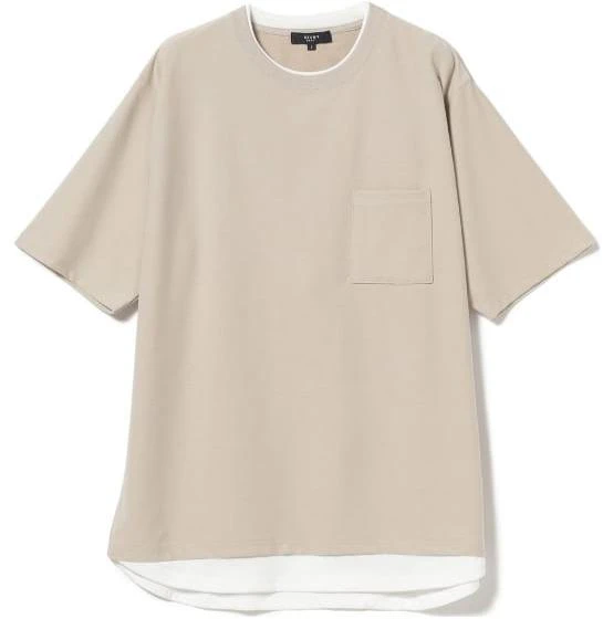 beams-ss-23-plain-beige-crewneck-short-sleeve-t-shirt-4204007263920