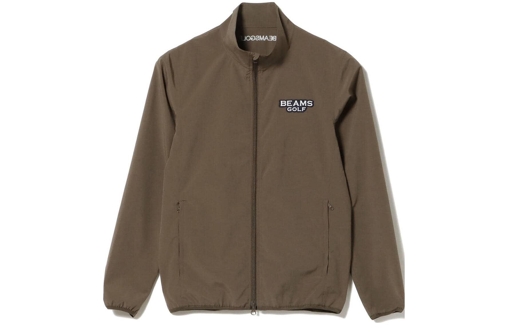 Beams SS23 Solid Color Casual Stand Collar Jacket 84-18-0009-803