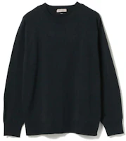 Beams SS23 Solid Color Crewneck Pullover Sweatshirt Men 51-15-0497-286 Beams SS23 Solid Color Crewneck Pullover Sweatshirt Men 51-15-0497-286