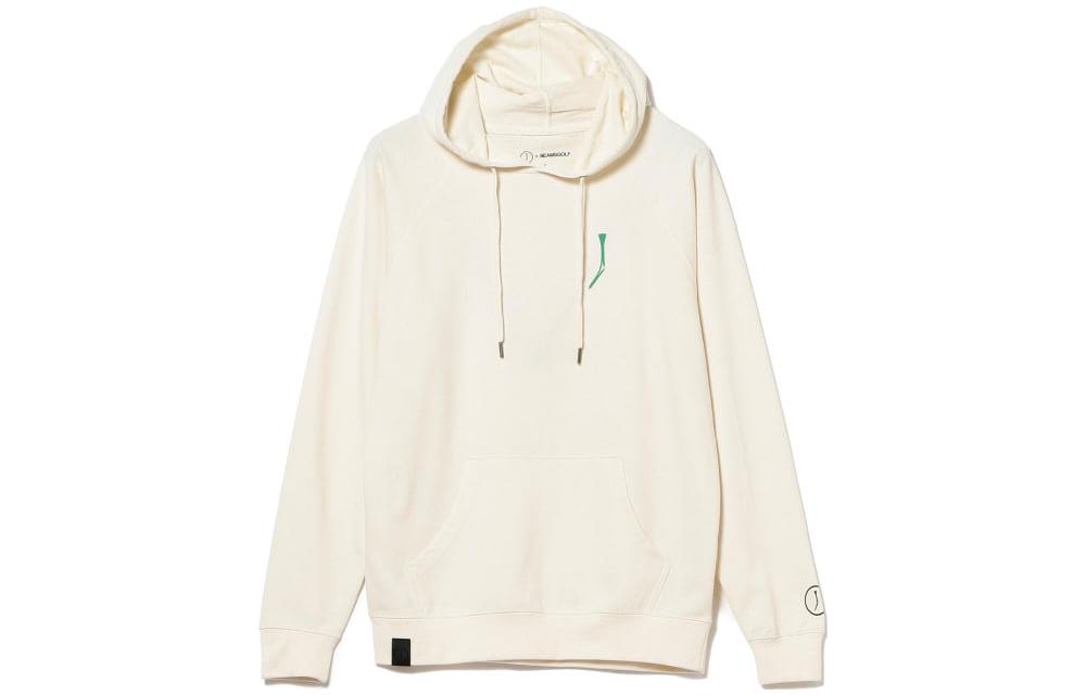 Beams SS23 Solid Color Hoodie Pullover - Long Sleeve with Drawstring 82-13-0178-705