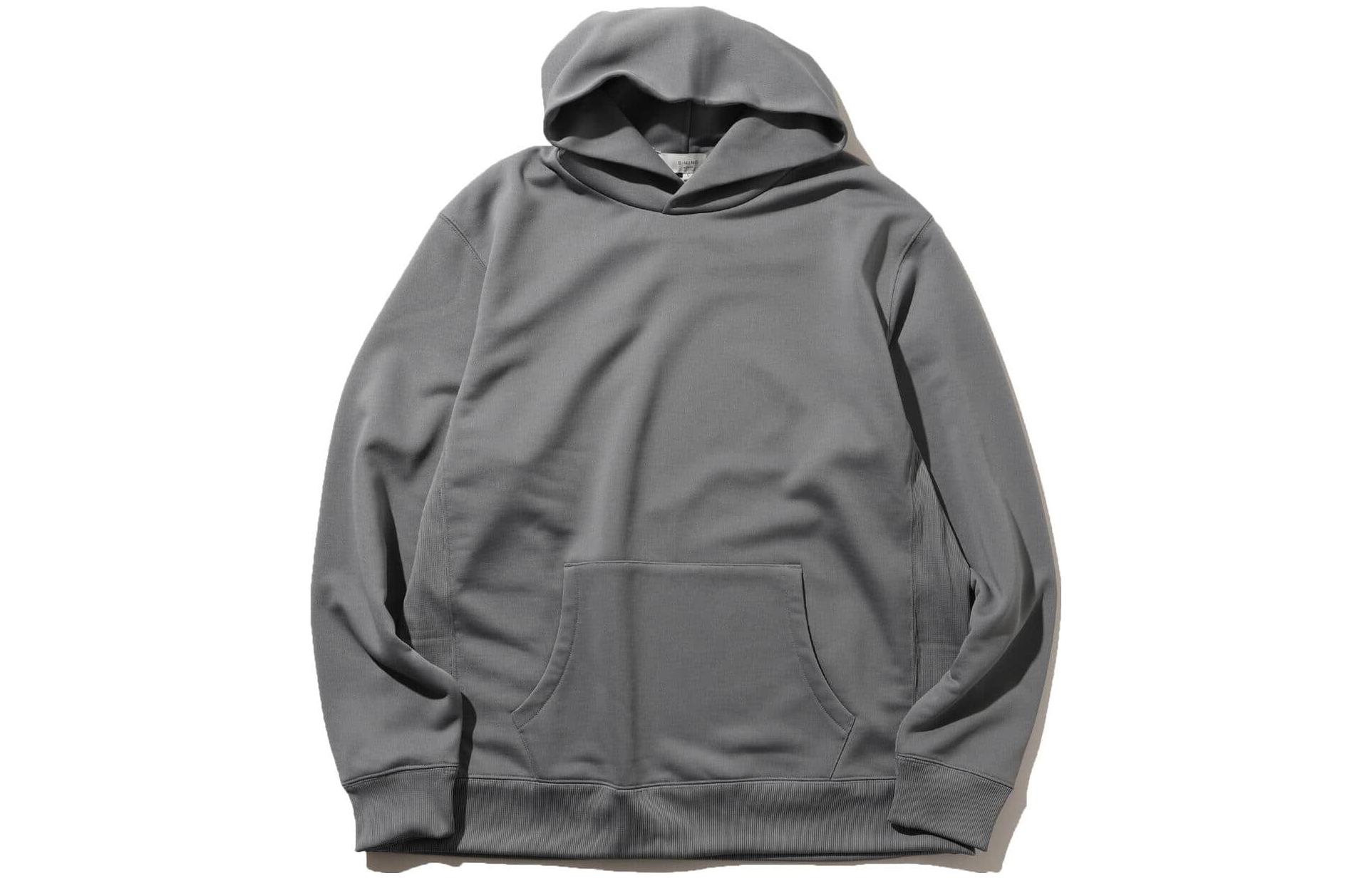 Beams SS23 Solid Pullover Hoodie Long Sleeve 92-13-0240-803