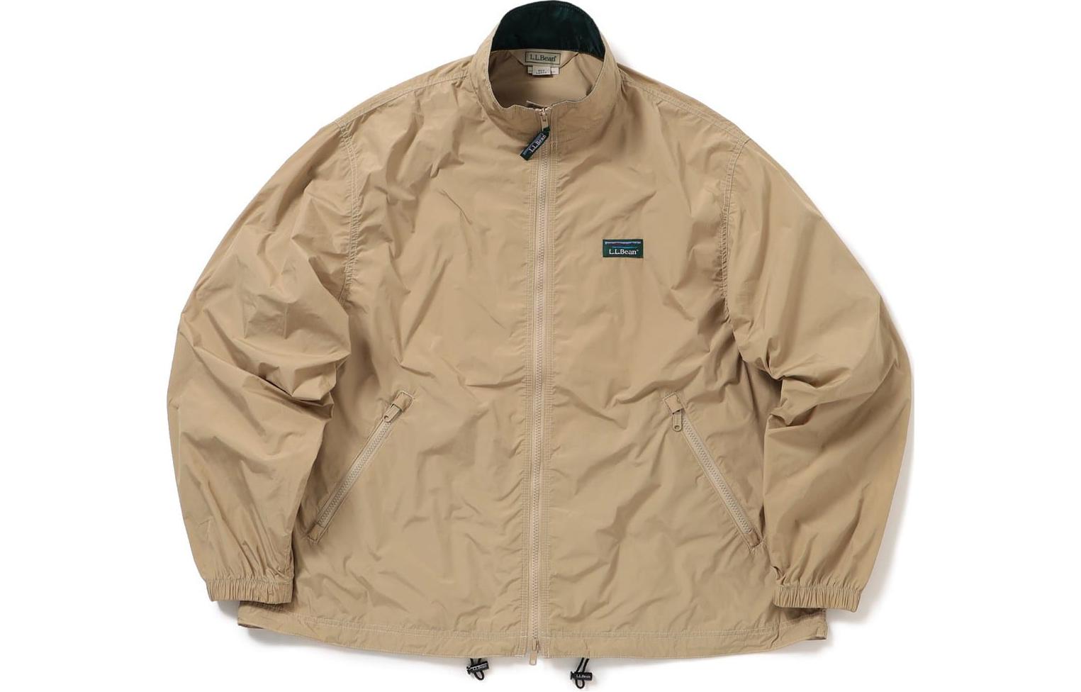 Beams SS24 B:MING Relaxed Fit Logo Zip-Up Long Sleeve Jacket - Men 92-18-0416-964