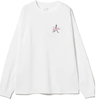 Beams SS24 Logo Print Crewneck Sweatshirt White - Fashion. 36-10-0046-458 Beams SS24 Logo Print Crewneck Sweatshirt White - Fashion. 36-10-0046-458