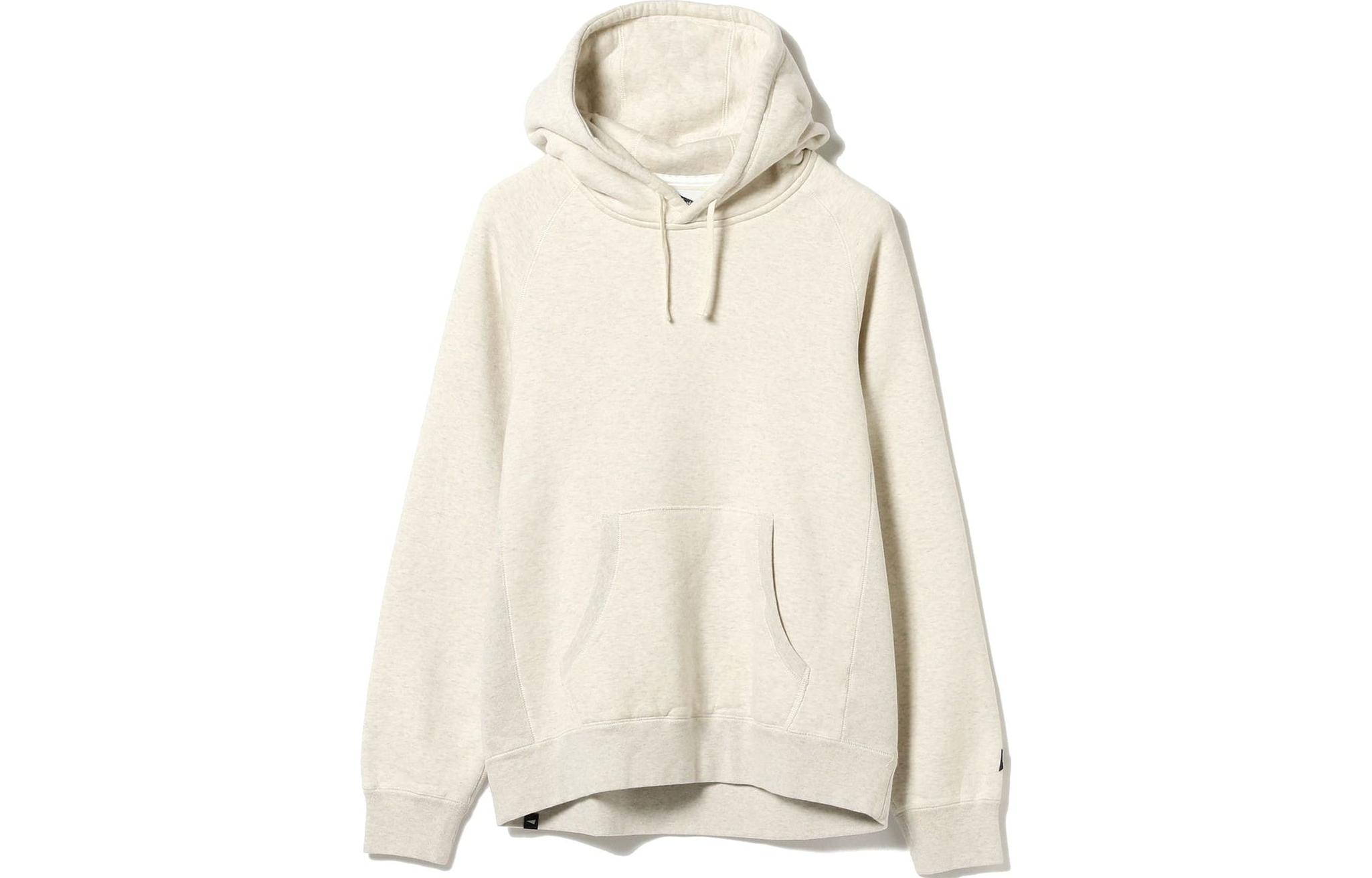 Beams SS24 Solid Color Casual Pullover Hoodie Long Sleeve Sweatshirt 36-13-0094-375