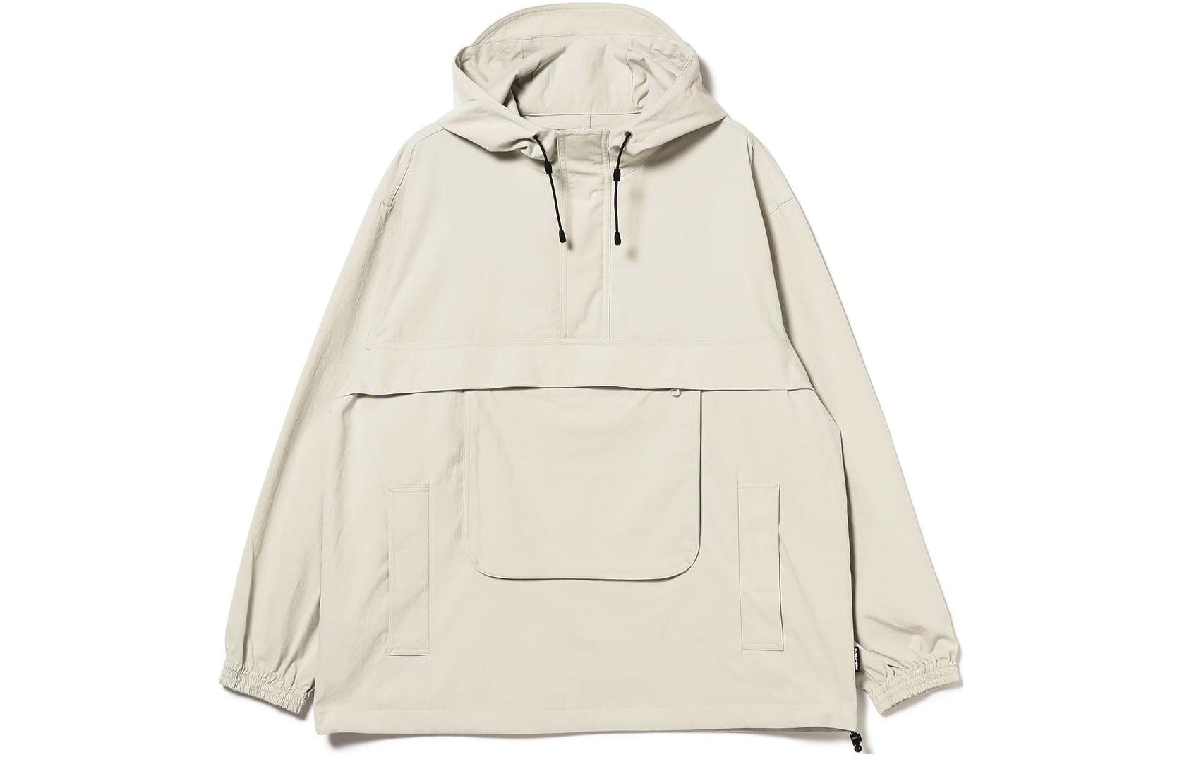 Beams Stretch Waterproof Multi-Pocket Long Sleeve Jacket 11181792247