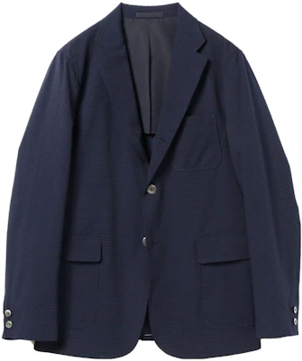 빔즈 스트라이프 카라 싱글브레스티드 긴팔 자켓 네이비 블루 (). 3816018080379 Buy 빔즈 스트라이프 카라 싱글브레스티드 긴팔 자켓 네이비 블루 (). 3816018080379