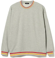 Beams Striped Crewneck Pullover Sweatshirt Men’s Gray 4213044980315 Beams Striped Crewneck Pullover Sweatshirt Men’s Gray 4213044980315
