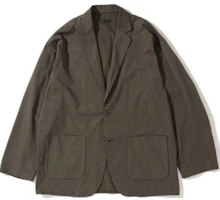 Beams Taupe Single-Breasted Slim Fit Long-Sleeve Jacket 9216008080327 Beams Taupe Single-Breasted Slim Fit Long-Sleeve Jacket 9216008080327