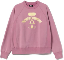 Beams Unisex Raglan Sleeve Pullover Sweatshirt with Chest Letter Print 75-13-0159-231 Beams Unisex Raglan Sleeve Pullover Sweatshirt with Chest Letter Print 75-13-0159-231