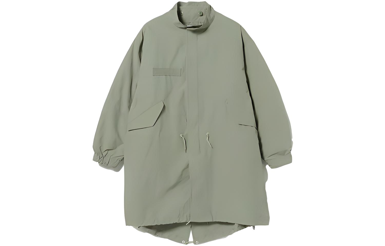 Beams Unisex Solid Straight Long-Sleeve Detachable Jacket 42-19-0129-286