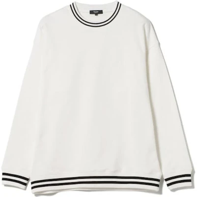 빔즈 화이트 크루넥 골지 롱슬리브 풀오버 스웻셔츠 4213004380301 Buy 빔즈 화이트 크루넥 골지 롱슬리브 풀오버 스웻셔츠 4213004380301