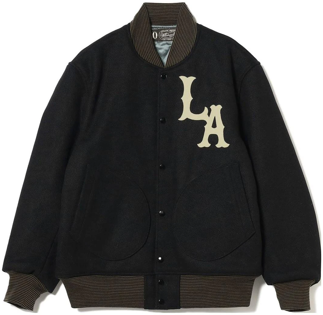 beams-whitesville-30oz-wool-melton-award-jacket-black-heritage-letter-print-style-11-18-1404-086