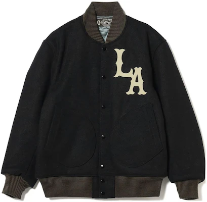 Beams Whitesville Jaket Wool Melton 30oz Hitam - Gaya Cetakan Huruf Heritage 11-18-1404-086 Buy Beams Whitesville Jaket Wool Melton 30oz Hitam - Gaya Cetakan Huruf Heritage 11-18-1404-086