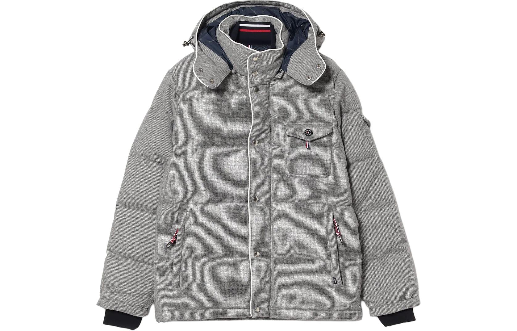 Beams Wool Zip-Up Hoodie Jacket in Solid Color 42-18-0045-413