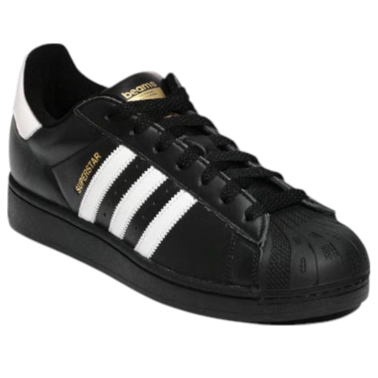 BEAMS adidas Superstar 'Black White' 圖 3